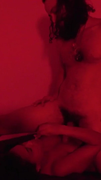 Spectacular moment from "The red light really turns us on, was 3 am that's night n' was the 3th fuck. Intense orgasm, cum eat"