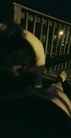 Late night blow job