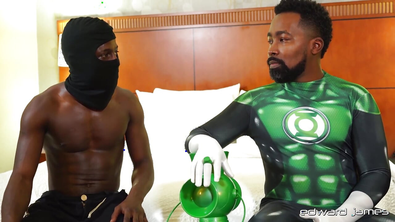 EdwardJames Hakunabad And Q Spit Roast Masked Superhero Simon Bazz