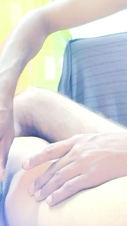 I made a sex video with a stranger guy for the first time, took cucumber in my pussy. | Clip 2