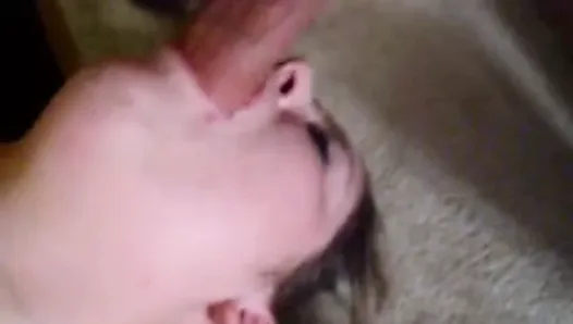 COCK SUCKING BBW WIFE gagging ass licking PAWG chubby ORAL