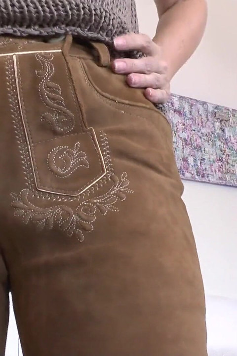 Bavarian Lederhosen: Ass Sniffing and Cumming on My Ass! Lady Victoria Valente