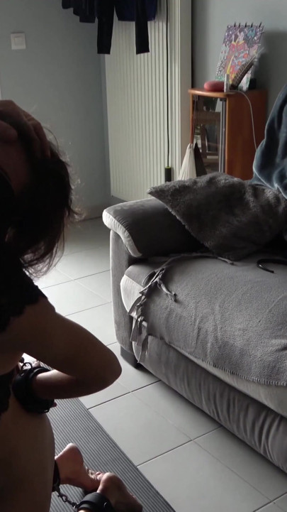 A Stranger Destroys Her Mouth Like a Cheap Whore | Clip 1