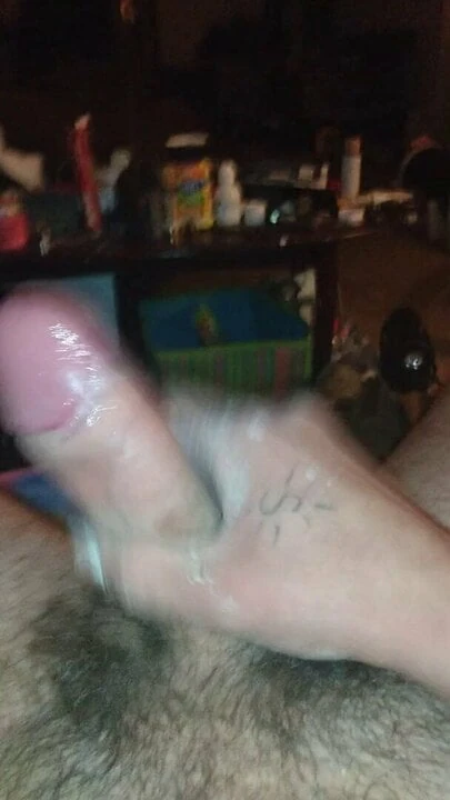 Hey look! It's my cock and he's cumming!