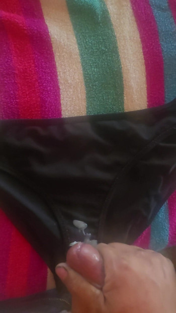 I found my Nic bikini bottom and had to share my love for her i put them back after and she wore them swimming with us