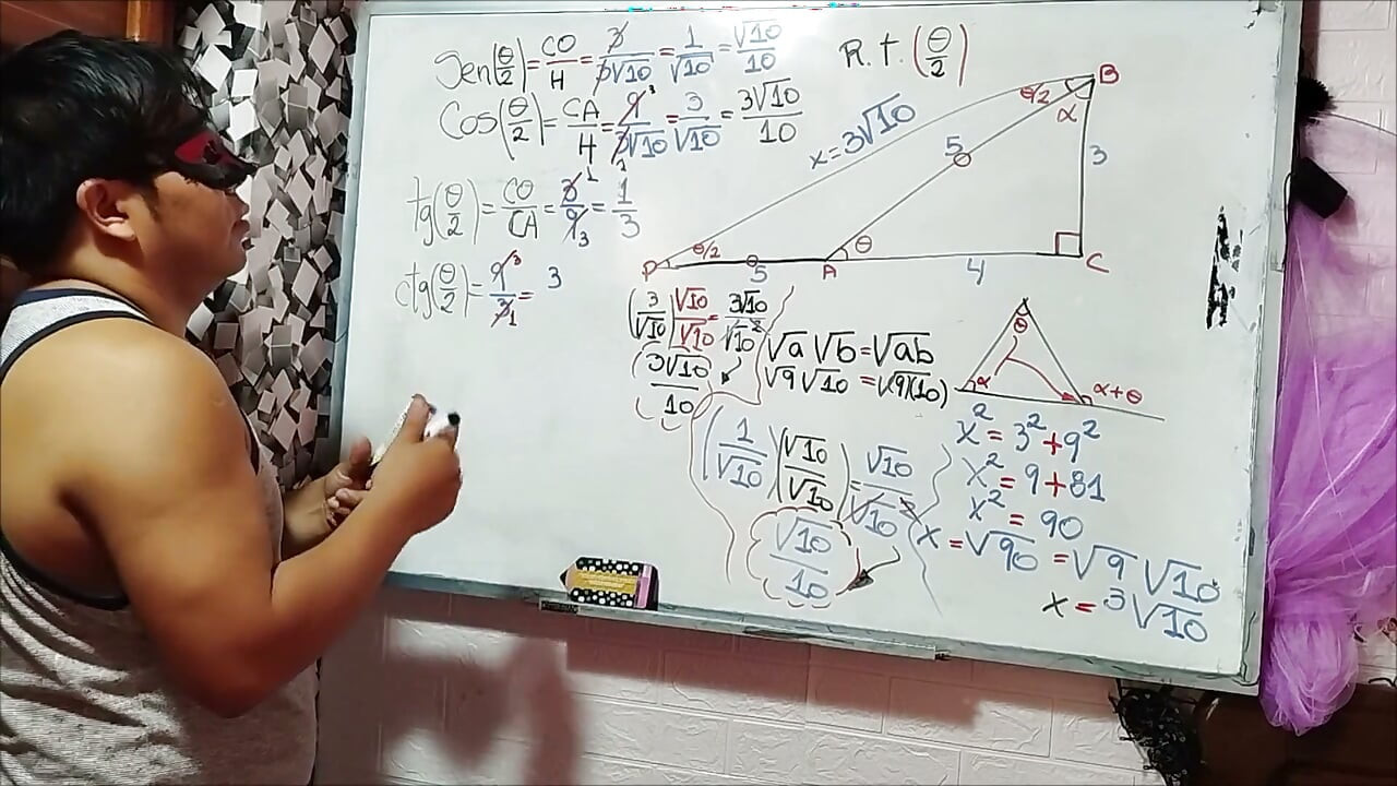 19 Trigonometria: Meio ângulo (37/2) - Exercício