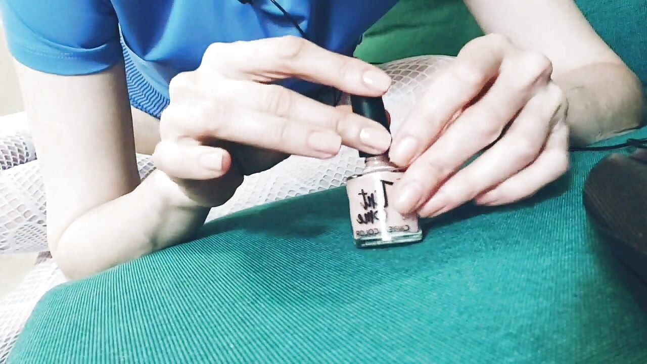I Painted My Nails. Asmr