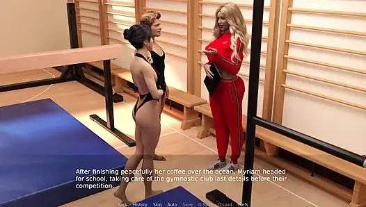 Милфа куколда Myriam - гэнгбэнг от товарищей по команде ее пасынка
