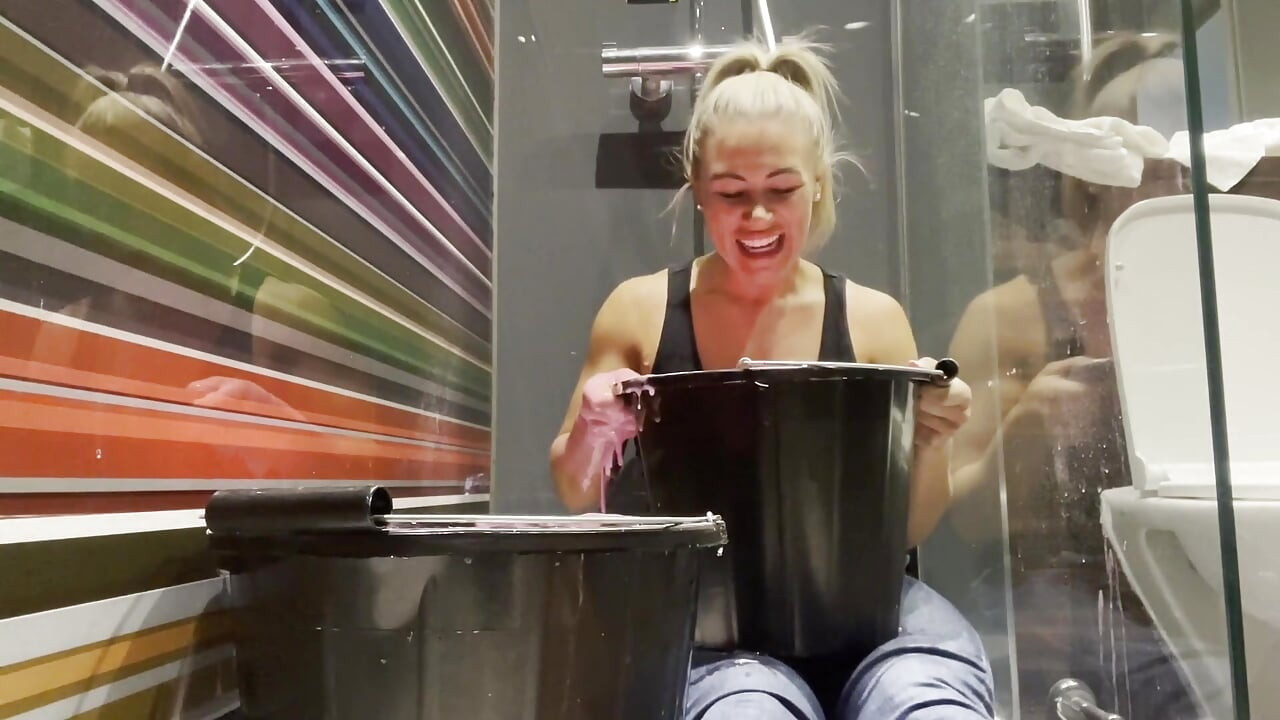 Callie Gets Pink Gunged