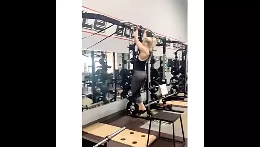 Spor salonunda :)