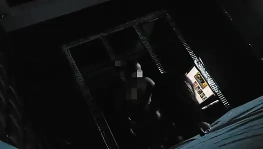 I fuck her very hard in motel room with background music