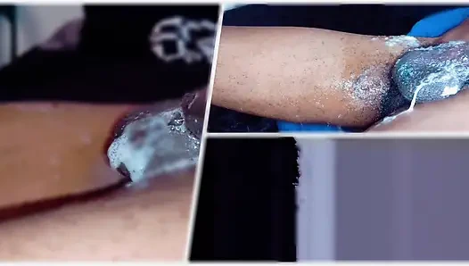 Ratu pecinta tenggorokan, tonton sperma