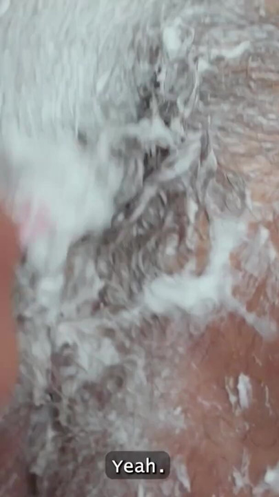 MOMMY4K. Shaving mature pussy ended up as hot bathroom fuck | Clip 1