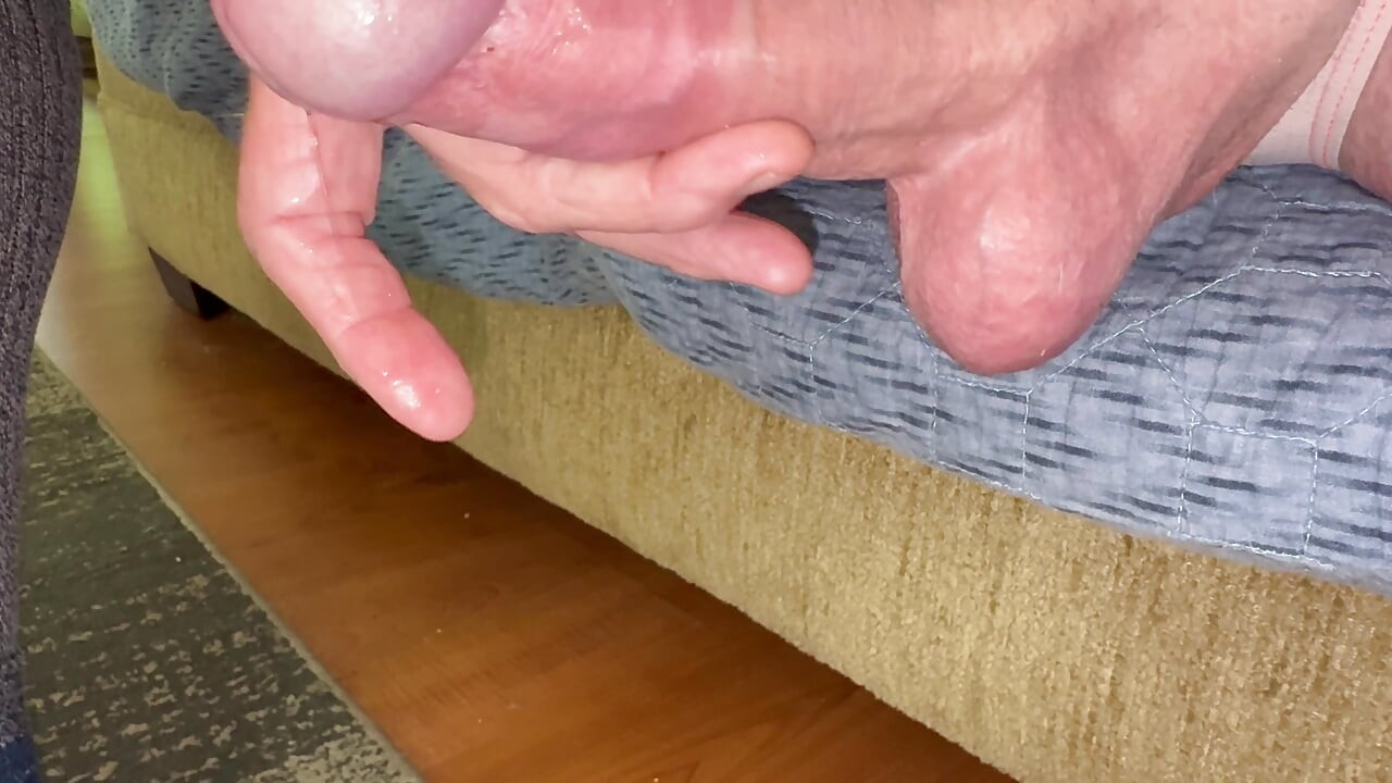 How I Jack my Uncut Cock