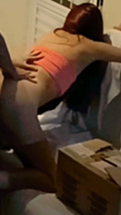 Married receives delivery man only in panties | Clip 3