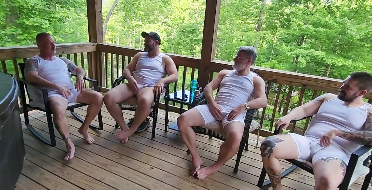 Sucking Stepdads on the Porch to Get Them Riled for the Bedroom
