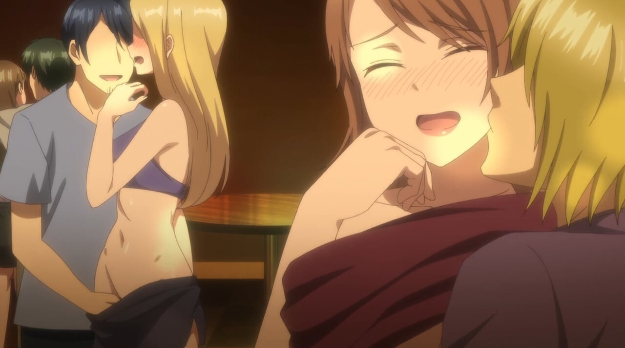 Group sex with busty MILF public creampie and tits out (ENG Dubbed) (Exclusive)