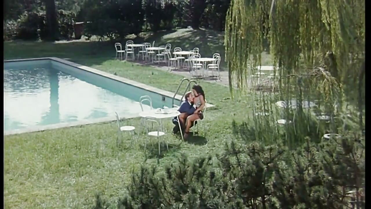 Vintage hairy pussy licking fucking with Rocco Siffredi