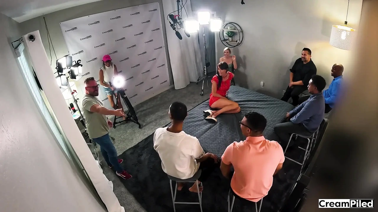 Interview with MILF Hotwife Before Her Orgy Gangbang