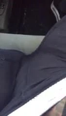 Cumming in my car