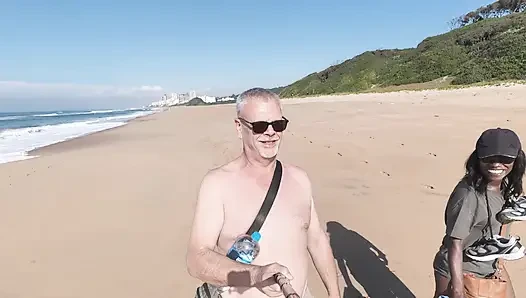Sunrise & Saltwater Kisses-BlackSwan gets her pussy rubbed in the sand