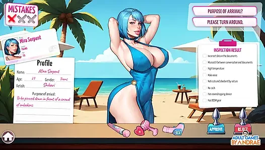Ep7: Futa Zone: Lewd Control - Sarah Argo Spotlight in Day 7 Gameplay