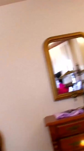 Emotional moment from "Busty blonde in stockings gets anal and cum on face"