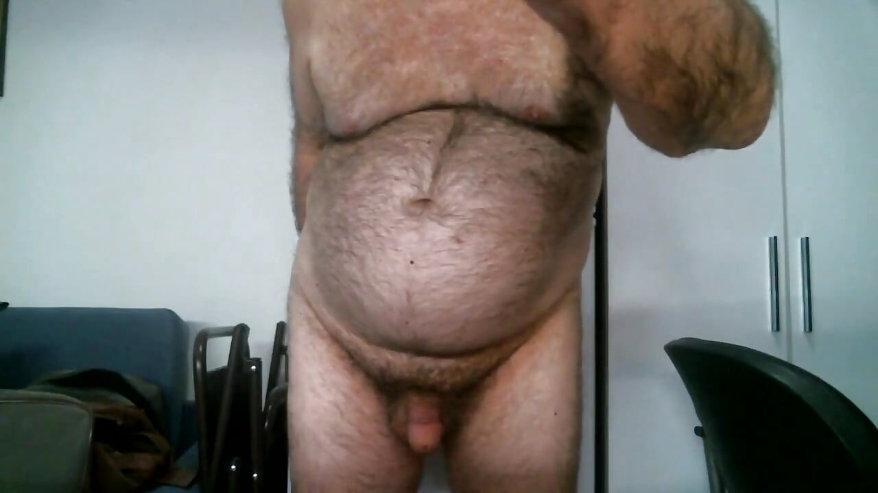 Coach Karl Rubs and Strokes During a Live Cam Show