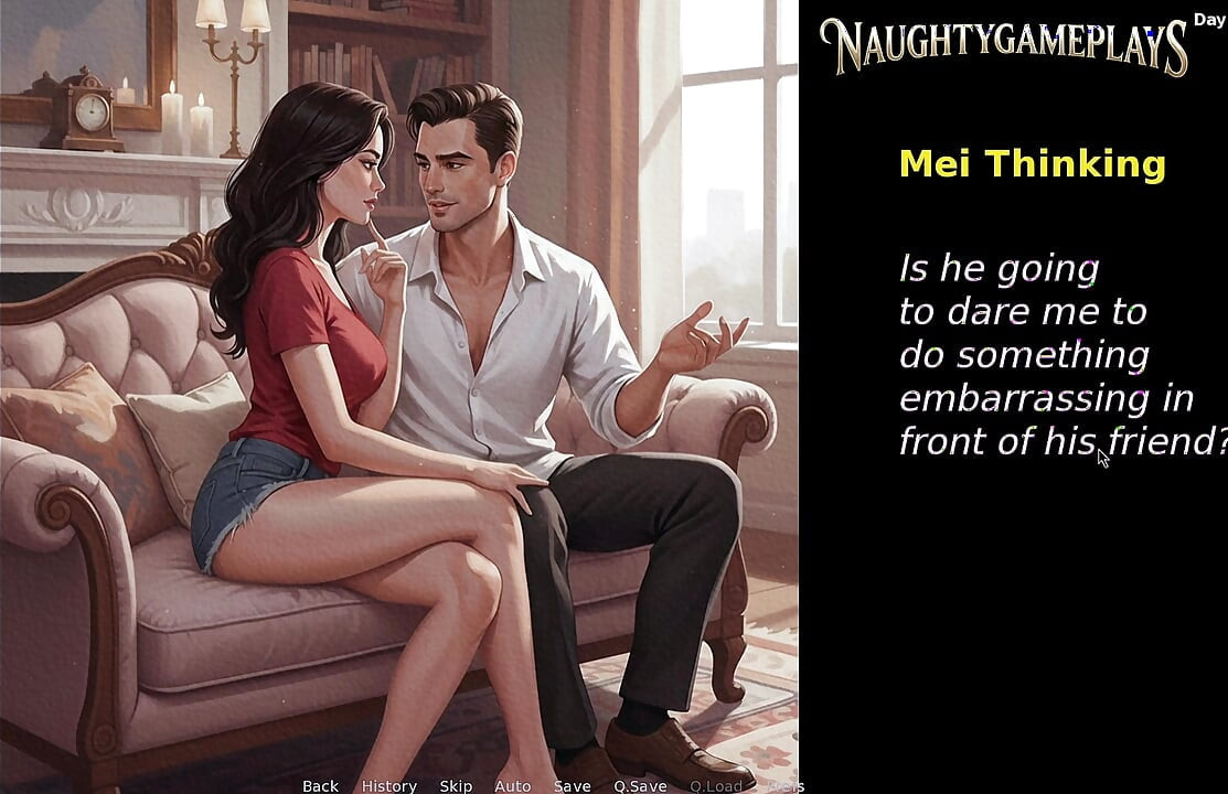 Wife's Dare (part 03) by Hot_scorpion - Husband Shares His Wife - 3D Game