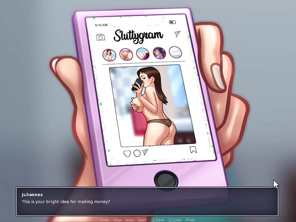 Summertime Saga - Jenny me zamolila da joj pomognem snimiti gole slike