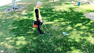Andrew Connor Chokes Down Cock To Get Out Of Trash Duty