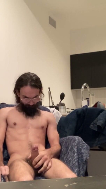 Guy with Cerebral Palsy has a Big orgasm Session with his Big Dick | Clip 3
