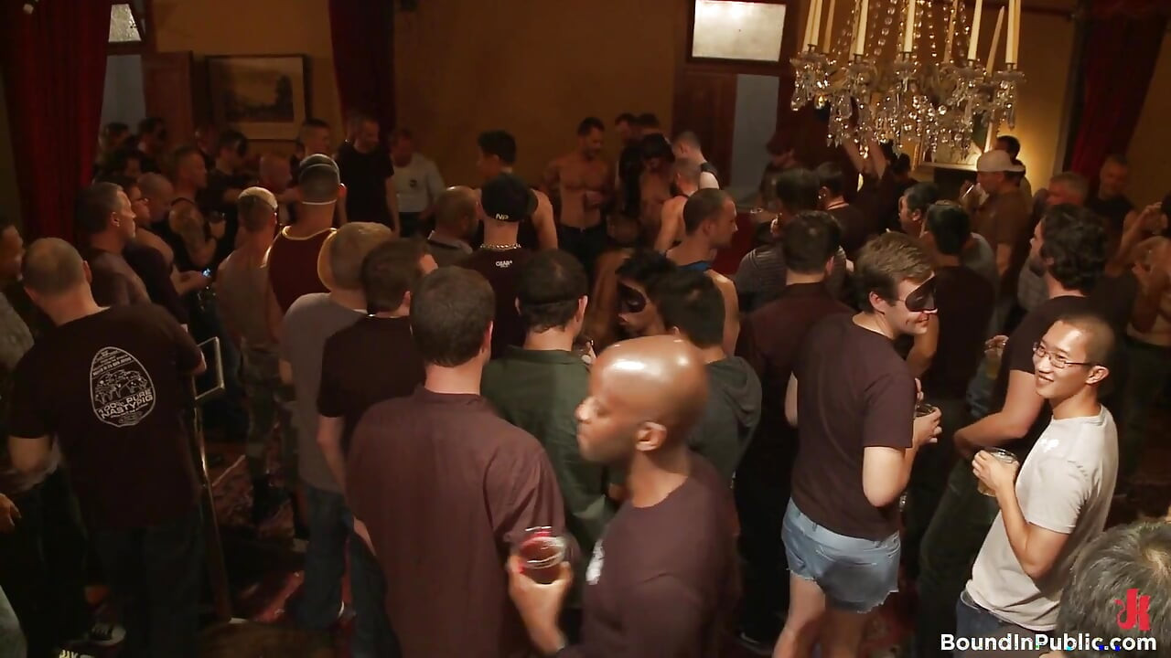 Live Shoot: Dirk Caber and 200 Horny Men at Folsom Weekend Party.