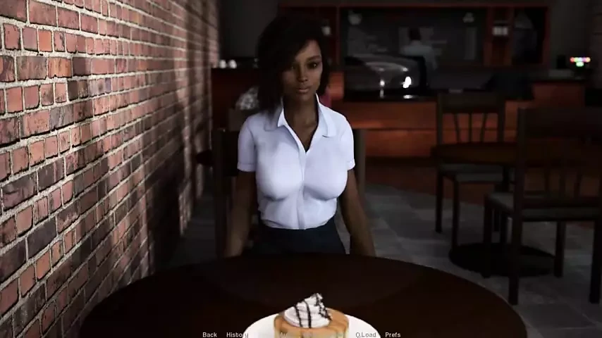 Daleko od kuće (Vatosgames) deo 27 Eboni lepotica u kafeu od LoveSkySan69