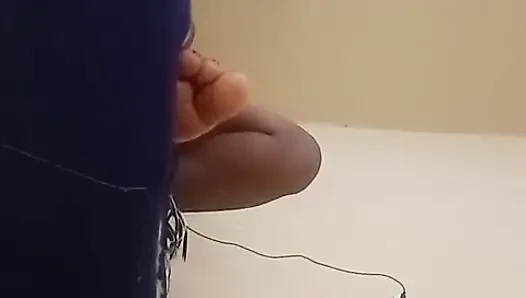 Fucking an old woman harder as she screamed