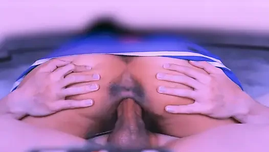 The greedy stepsister stays after school to ride her boss