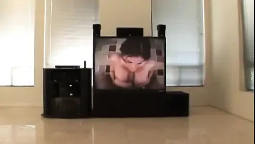 Pelacur seksi muda menunggangi kontol besar!