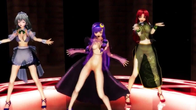 MMD demon girl