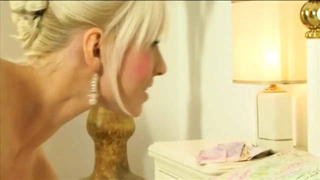 Big ass fishnet blonde anally banged from her horny dude
