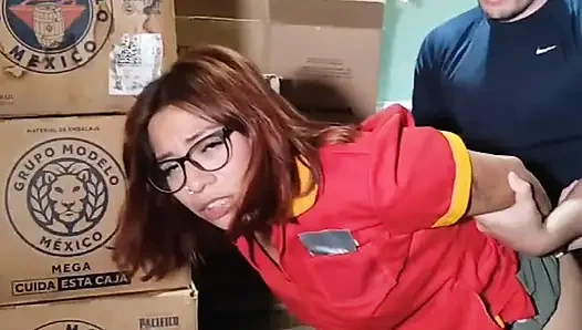 I the cashier at the store in the cellar