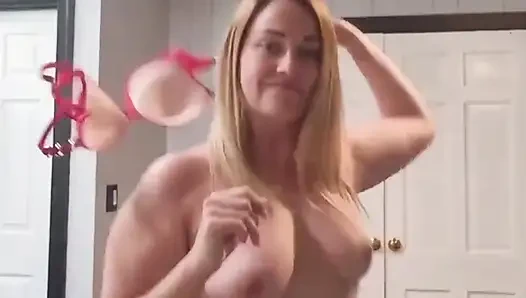 Wife Strips to Music