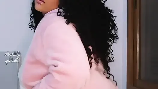 BBW Pajama striptease und Twerk