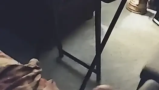 Sock Handjob Slow-mo