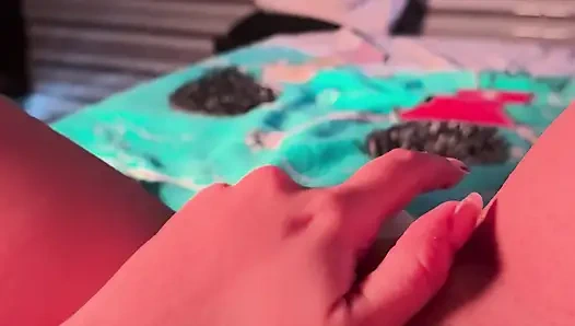 I love it when I get home from university and start masturbating, my vagina gets really wet.