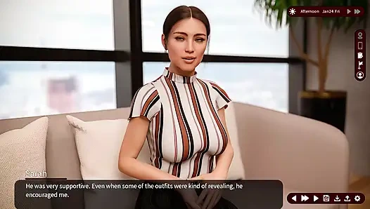 Whispers of Desire 18 Sarah Found a Flash Drive with a Video off Neil Getting a Blowjob From Nicole