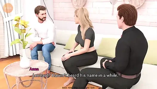 Идеальный брак No8 Крис и Энн болтают в постели.