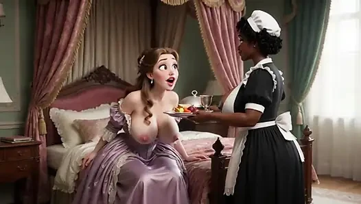 Wanita sange ini digilir sama pelayannya di pangkuan penuh gairah!