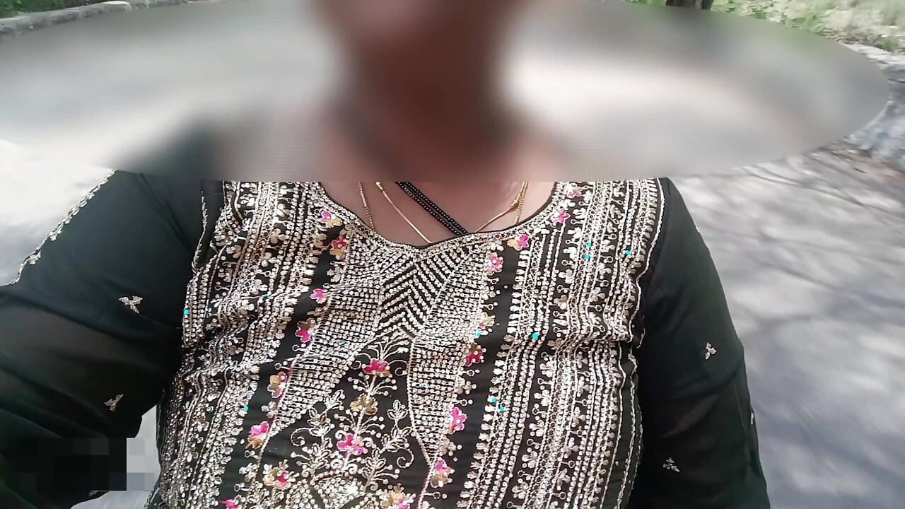 Bike Ride Boobs showing in public road and risk big natural boobs