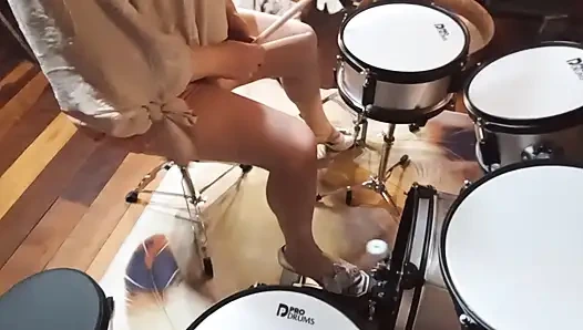 Drumming in High Heels