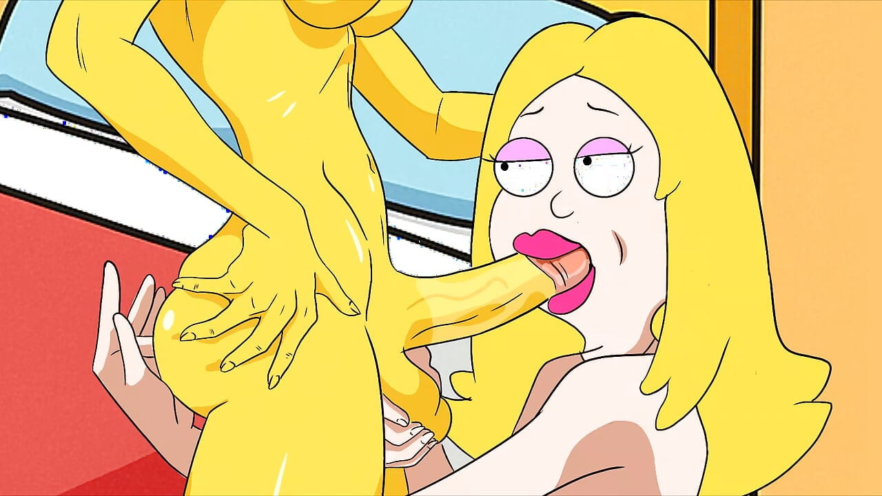 Marge se transforme et baise sans pitié Francine 🍆🔥 (Simpsons x American Dad Hentai)
